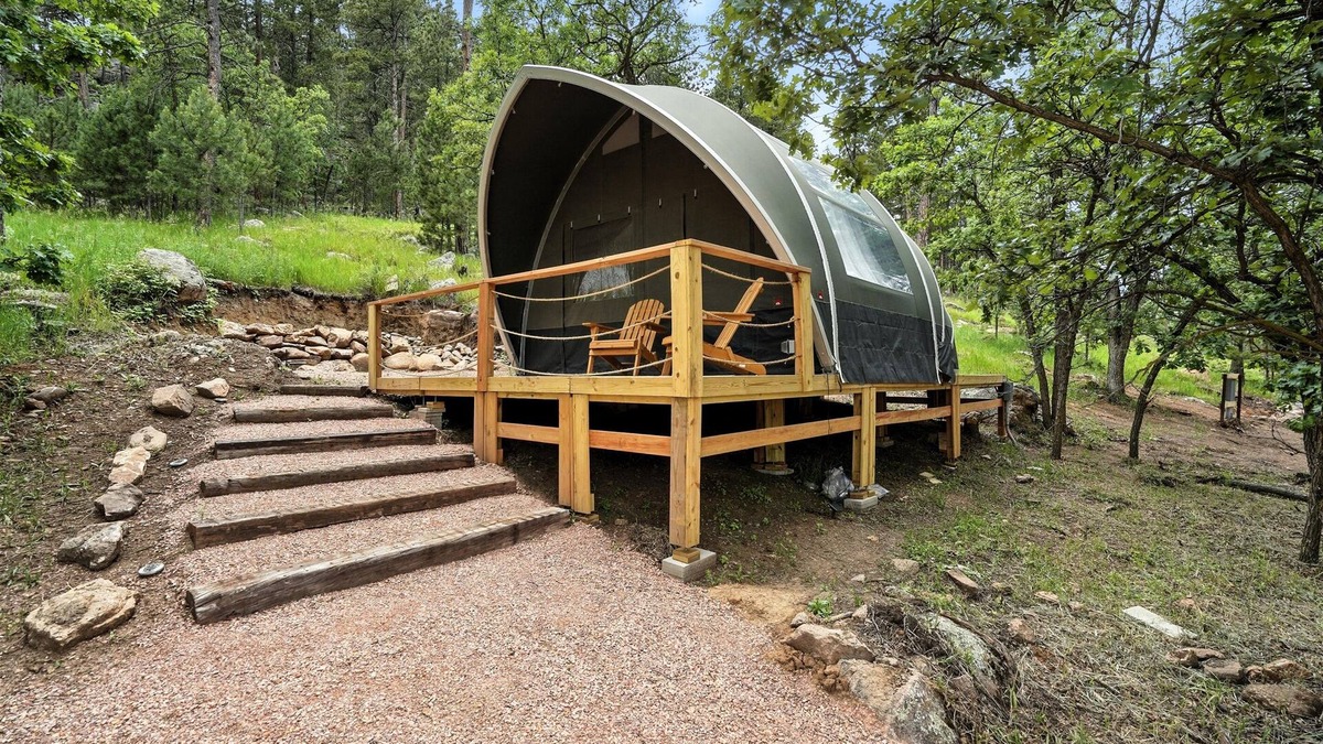 Hermosa Cabin | Secluded Glamping Retreat in the Black Hills