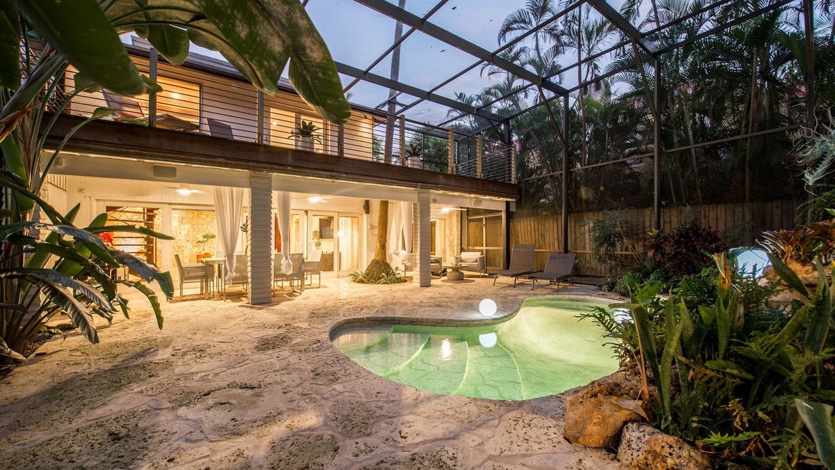 Southwest Coconut Grove House | Secluded High End Luxury Pool Escape in The Grove