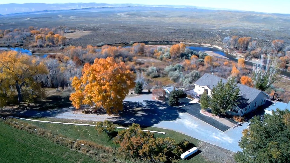 Lander House | Secluded Home on River near Lander - "It's MORE than OK in WY!" - Best Views!