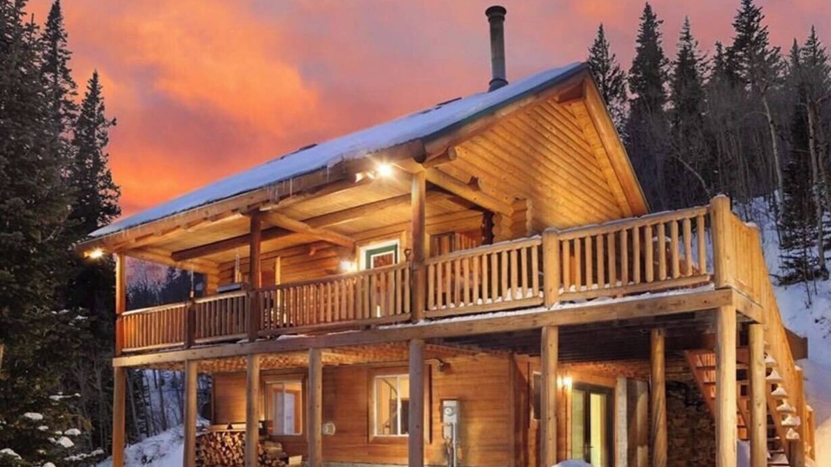 Alma Cabin | Secluded Log Cabin on 2 acres, backs to Pike National Forest, just 15mi to Breck