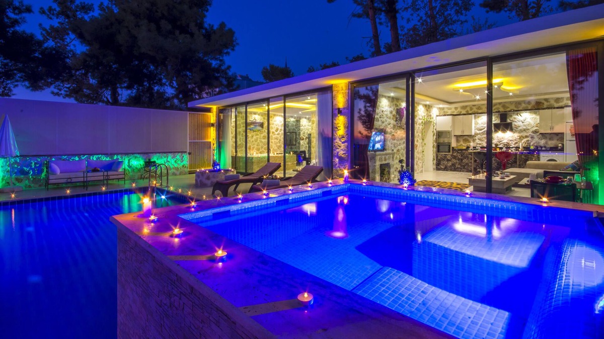 Uzumlu Villa | Secluded Luxury Honeymoon Villa in Üzümlü Village , nr. Kalkan, with Indoor Pool