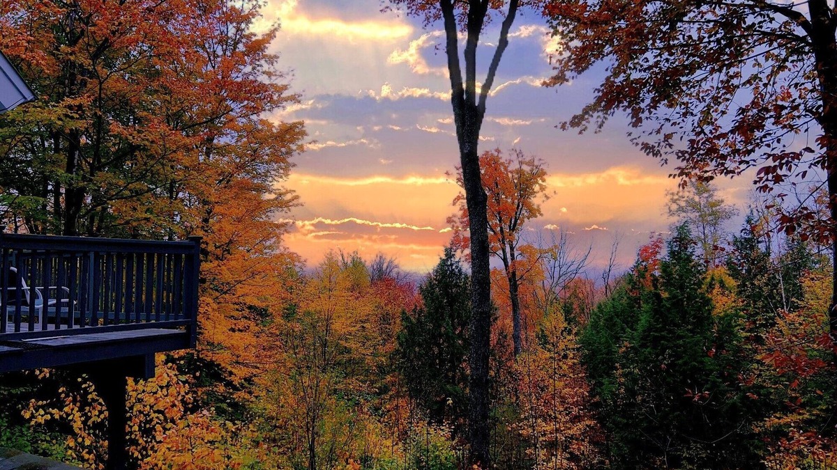 Stratton Mountain House | Secluded Mountain Retreat: Gorgeous Views, Five Mins to Stratton, Sauna, Firepit