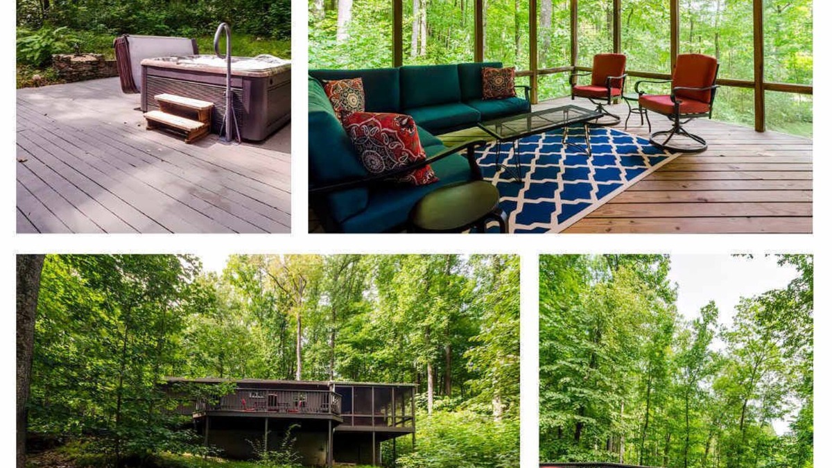 Berkeley Springs Cabin | Secluded Oasis w Hot Tub, Screened-in Porch, WiFi!