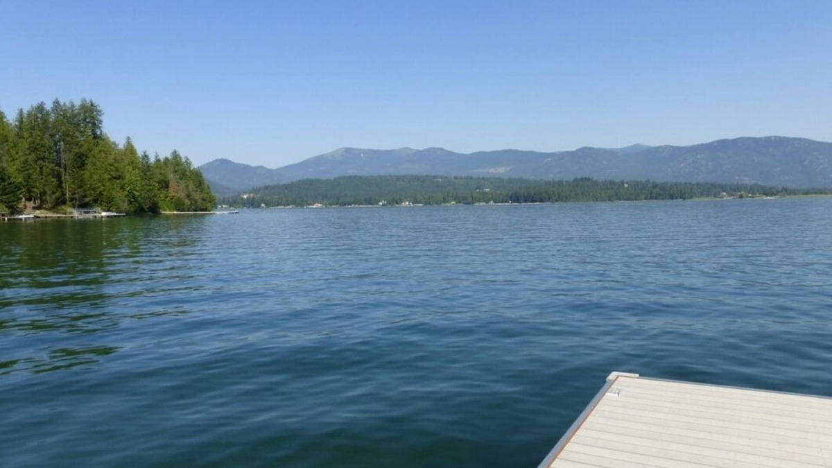 Sandpoint House | Secluded waterfront with private deep water dock. 5 miles from Sandpoint WiFi