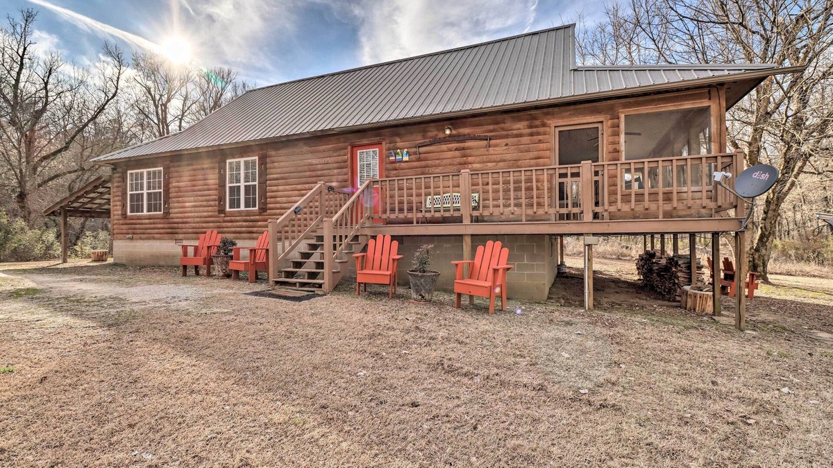 Boswell Cabin | Secluded White River Haven Near Devil’s Knob!