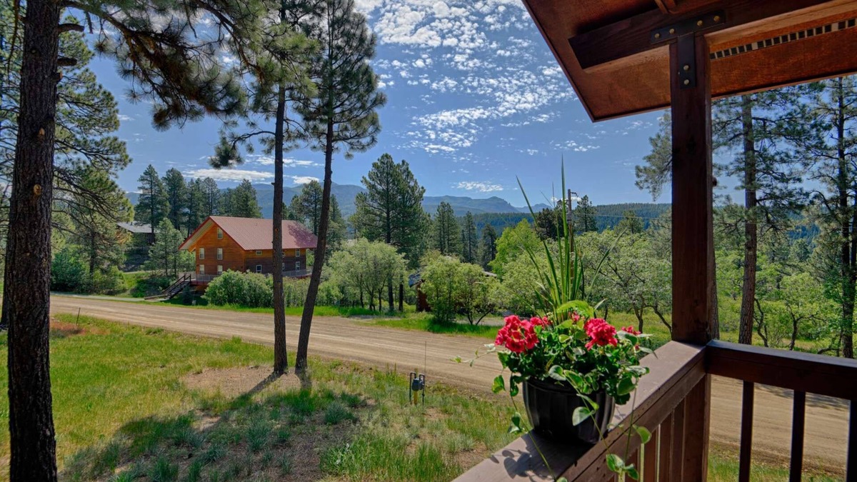 San Juan River Village House | See Fall's Changing Colors! All Decked Out: Wraparound Deck, Stunning Views, Near Downtown Pagosa