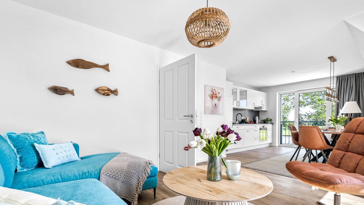 Norddeich Apartment | Seeräuber bei Büsum- mit Balkon, Parkplatz und WLAN