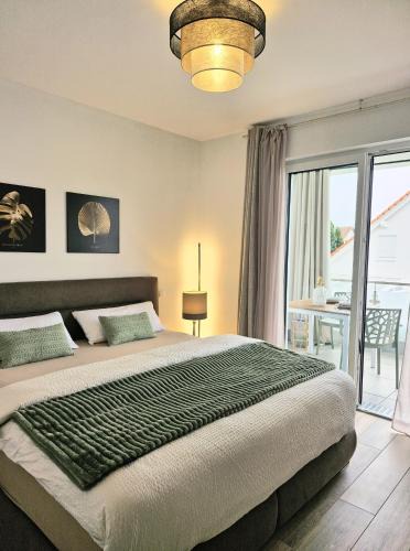 Niedernberg Apartment | Self Check-in-Kostenfreier Parkplatz-Ruhig&Modern-Balkon