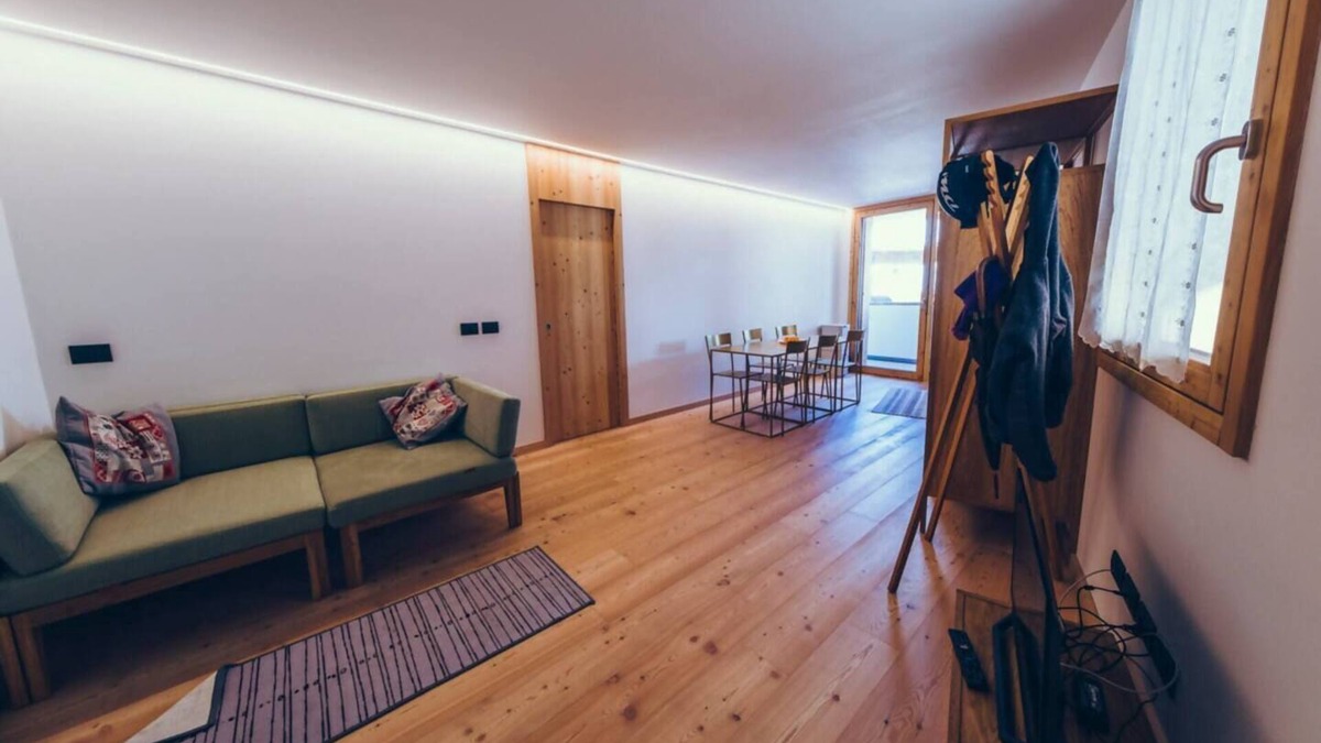 San Giovanni di Fassa Apartment | Sella Ronda from Val di Fassa - CiasaNu 1st Floor