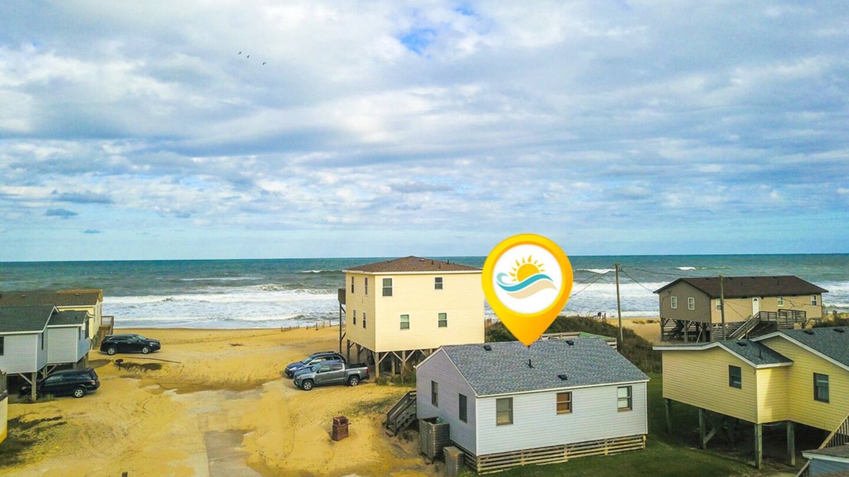 South Nags Head House | Semi Oceanfront, 100ft to beach, community pool