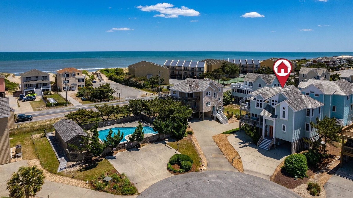 Nags Head House | Semi-Oceanfront HGTV Home, Hot Tub, Bikes, Pets Fully Loaded, Arcade