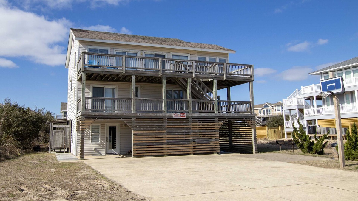 Whalehead Beach House | Semi-Oceanfront, Private Pool, Hot Tub, 400 ft to Beach Access, WL940, The B B Inn