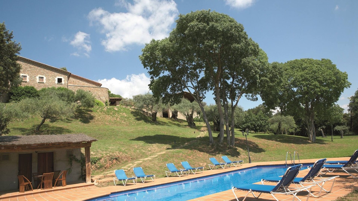 Camos Villa | Sensational 1100m2 stone mansion,12BR &12 BA, large pool/garden/gamesroom &views