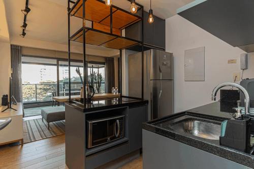 Brooklin Paulista Apartment | Sense Studio - Habitarte Brooklin, Wi-Fi e Academia
