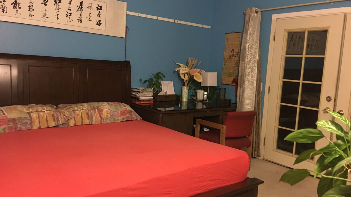 Pleasanton House | Separated Master bedroom with privacy