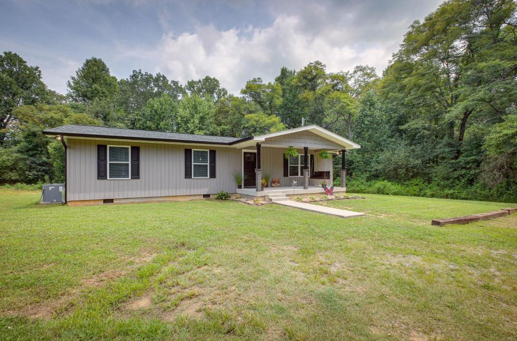 Bryant House | Serene Bryant Retreat with Private Hot Tub!