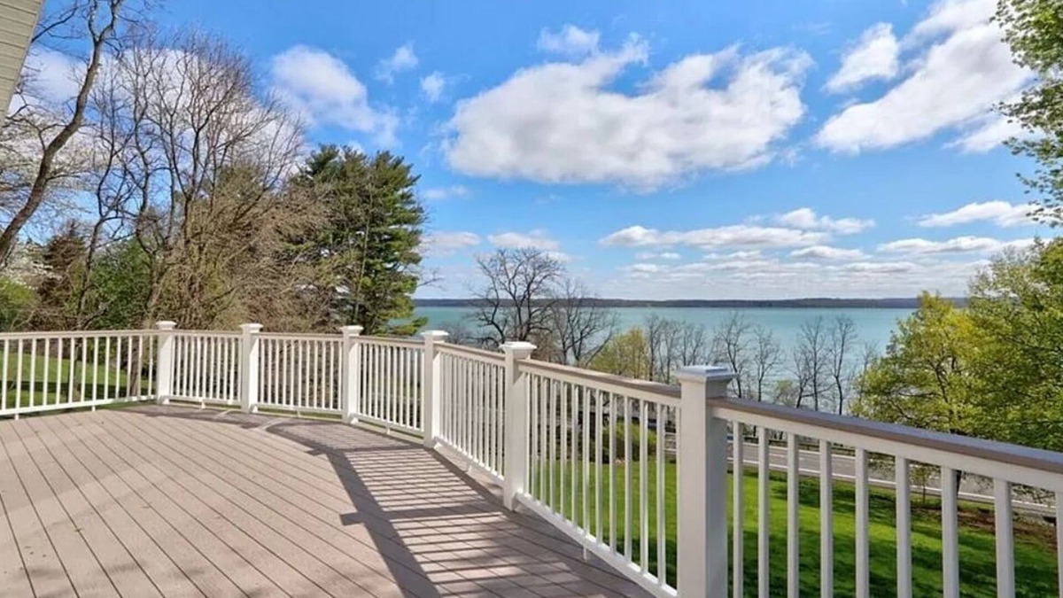 Seneca Falls House | Serene Cayuga Lakefront Home on Wine Trail, Boat Dock & Fire Pit