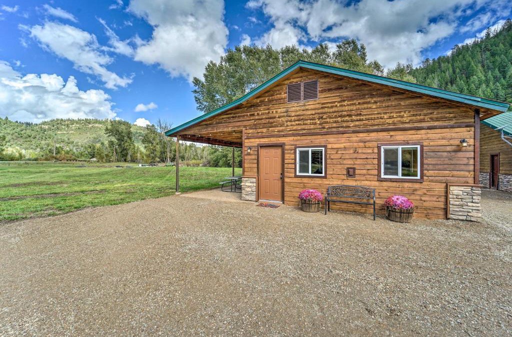 Dolores House | Serene Dolores Cabin with Patio and River Access!