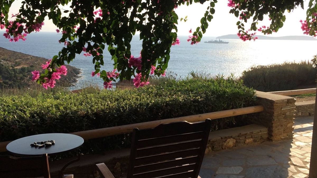 Batsi Villa | Serene Escape in Andros: Stunning Sea Views Await You!