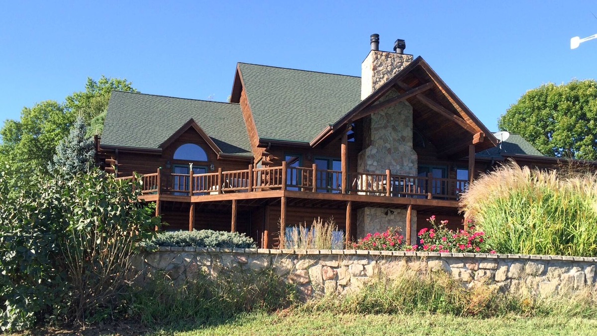 Orange Prairie House | Serene estate home with private pool, stunning 360 views