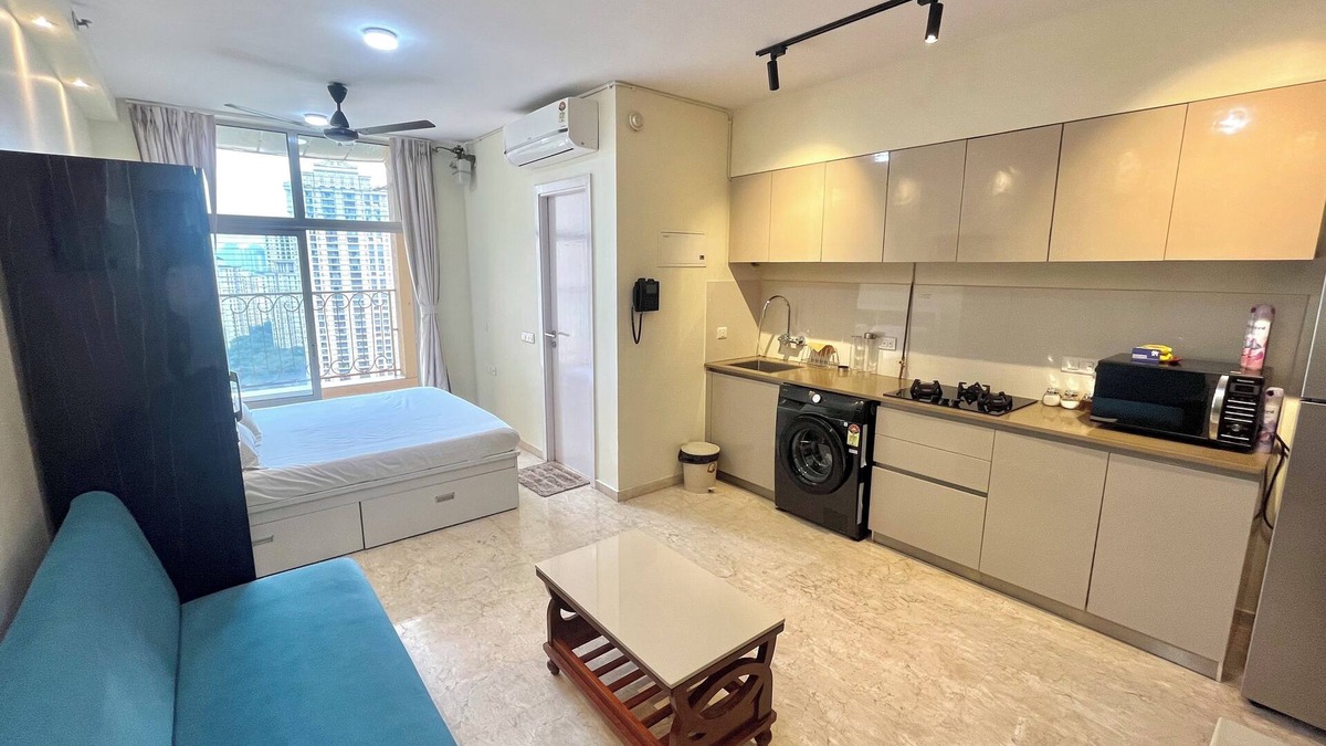 Thane West Apartment | Serene LakeView Studio Apartment at Hiranandani Estate Thane ~ India