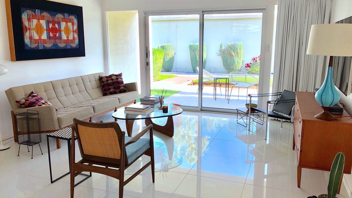 Araby Commons Condo | Serene Palm Springs Mid-Century Retreat Surrounded By Mountains & Close To All