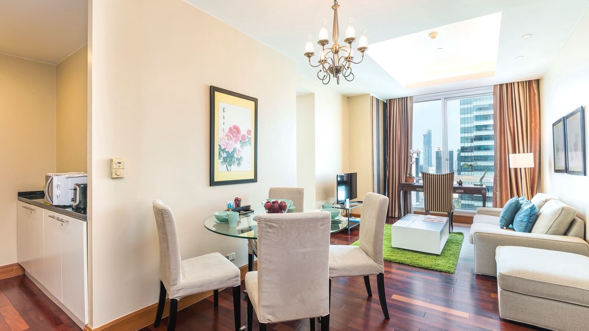 Yan Nawa Apartment | Serviced 2 Bed SCENIC SKY VILLAS with Pool and BTS