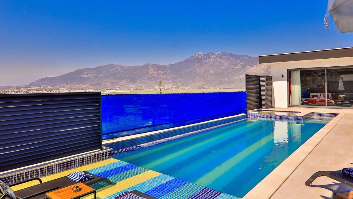 Kas Villa | Sevil Iki: Conservative Luxury Villa in Patara, Turkey, Private Pool and Enchanting Views
