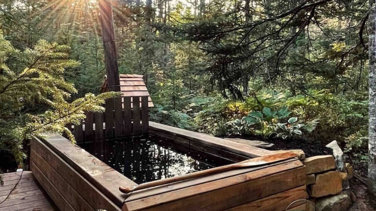 Crescent Beach Cabin | Shackup Cabin— Wood Fired Hot Tub & Near the beach