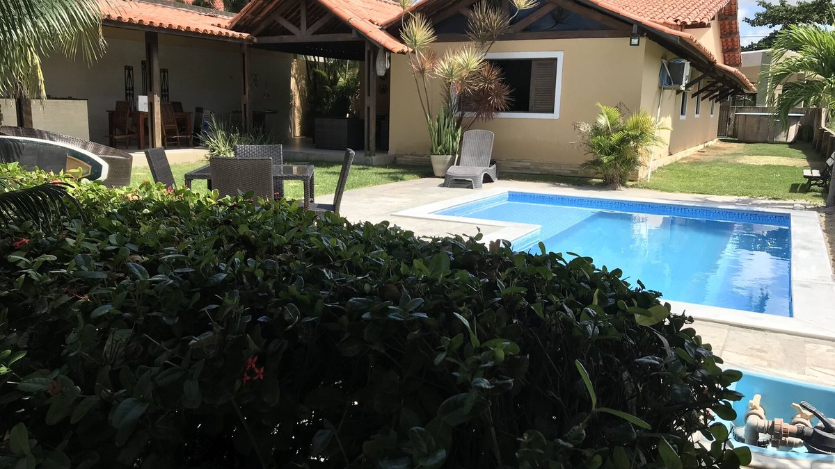 Tamandare House | sheep beach, 4 bedroom house with pool, barbecue, all furnished.