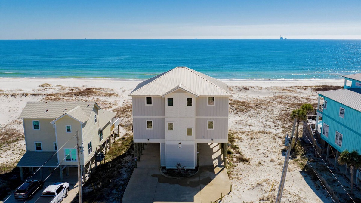 Southpointe House | Shipwrecked - Pet-Friendly, Beachfront w/Private Heated Pool & Elevator
