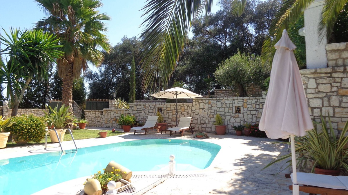 Termenades Villa | Silver Olives Villa With Private Swimming Pool, Sea View And Remarkable Garden.