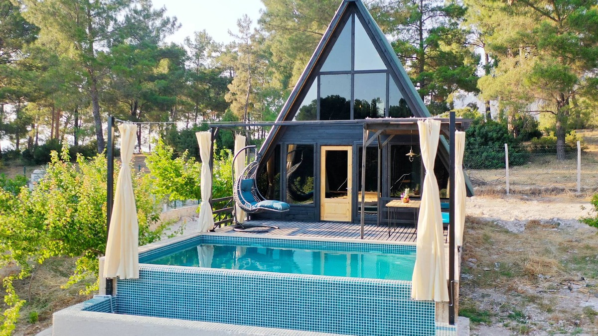 Faralya Villa | Simena is located in a cedar forest, our natural healer - de-stress and unwind