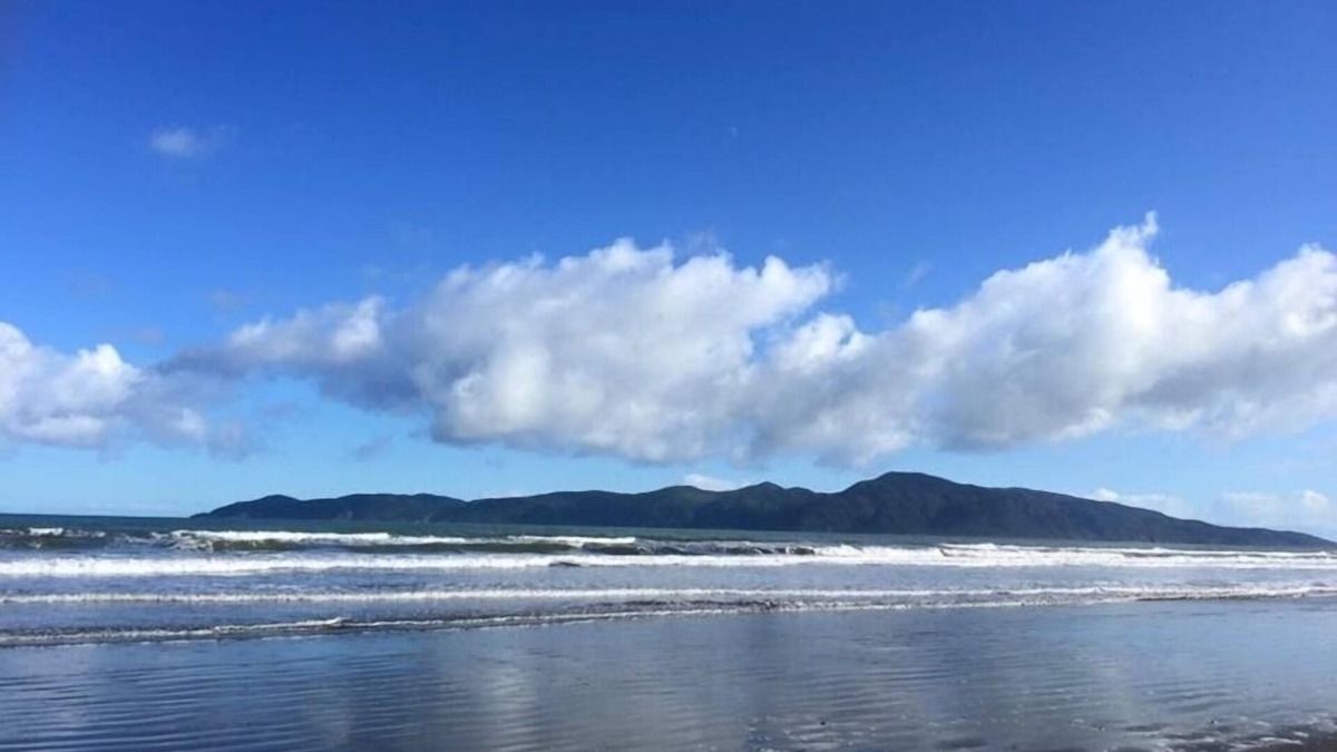 Raumati South House | Singalongwaves - Raumatibach: Absolute beach