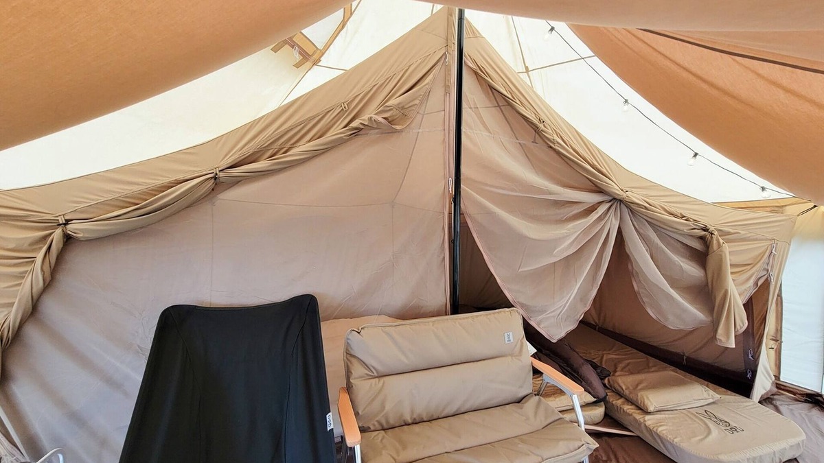 Minamichita Cabin | Site B bamboo shoot tent/Chita-gun Aichi