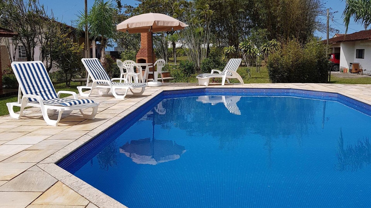 Jardim Imperador House | SITE ON THE BEACH GRANDE IN FRONT OF THE SEA