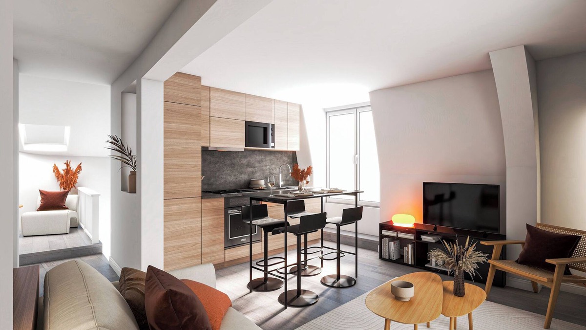 Poissy Apartment | Situé Dans le Centre-ville et à 3 Minutes de la Gare