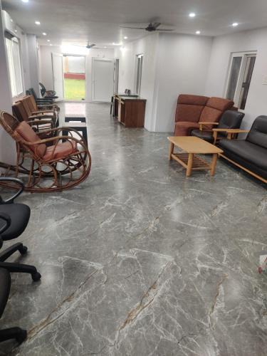 Bhimunipatnam Bed & Breakfast | Sivarama garden resort AC hall 50 members setting capacity,17 members nite stay kitty party's & functions , swimming pool & net criket turf bheemili bech to dorathota