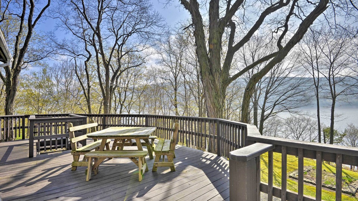 Homer House | Skaneateles Lake Home: Water Views & Private Beach