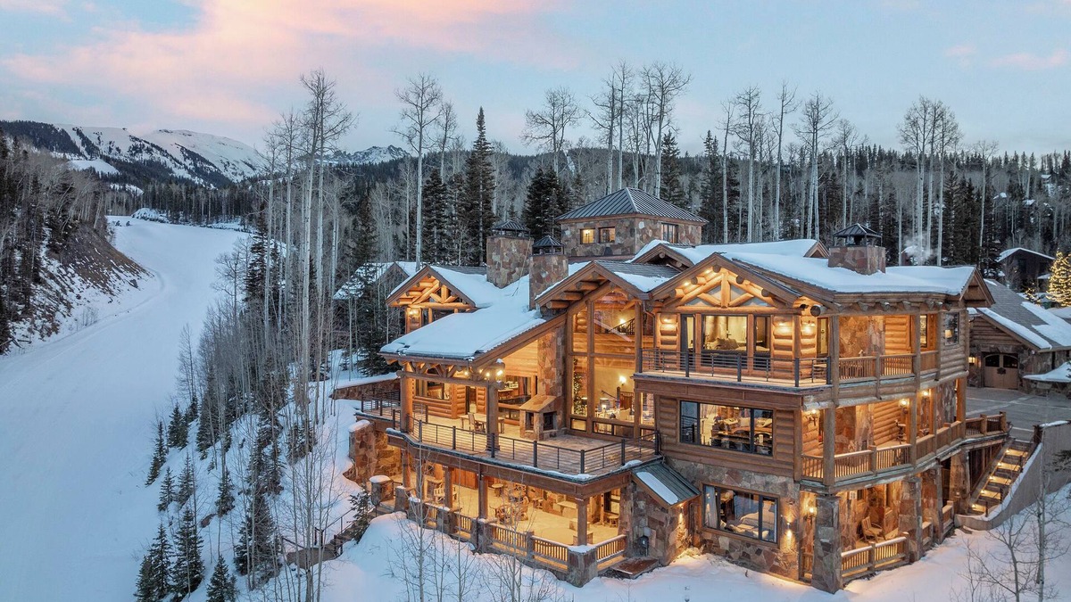 Mountain Village House | Ski In/Out, 10 Bed, 17k Sq ft, 11 Fireplaces, Bowling Alley, Theater, Hot Tub, G