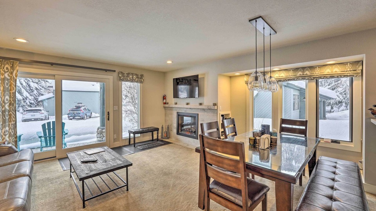 Warm Springs Condo | Ski-In/Out Sun Valley Condo: First-Floor Unit!
