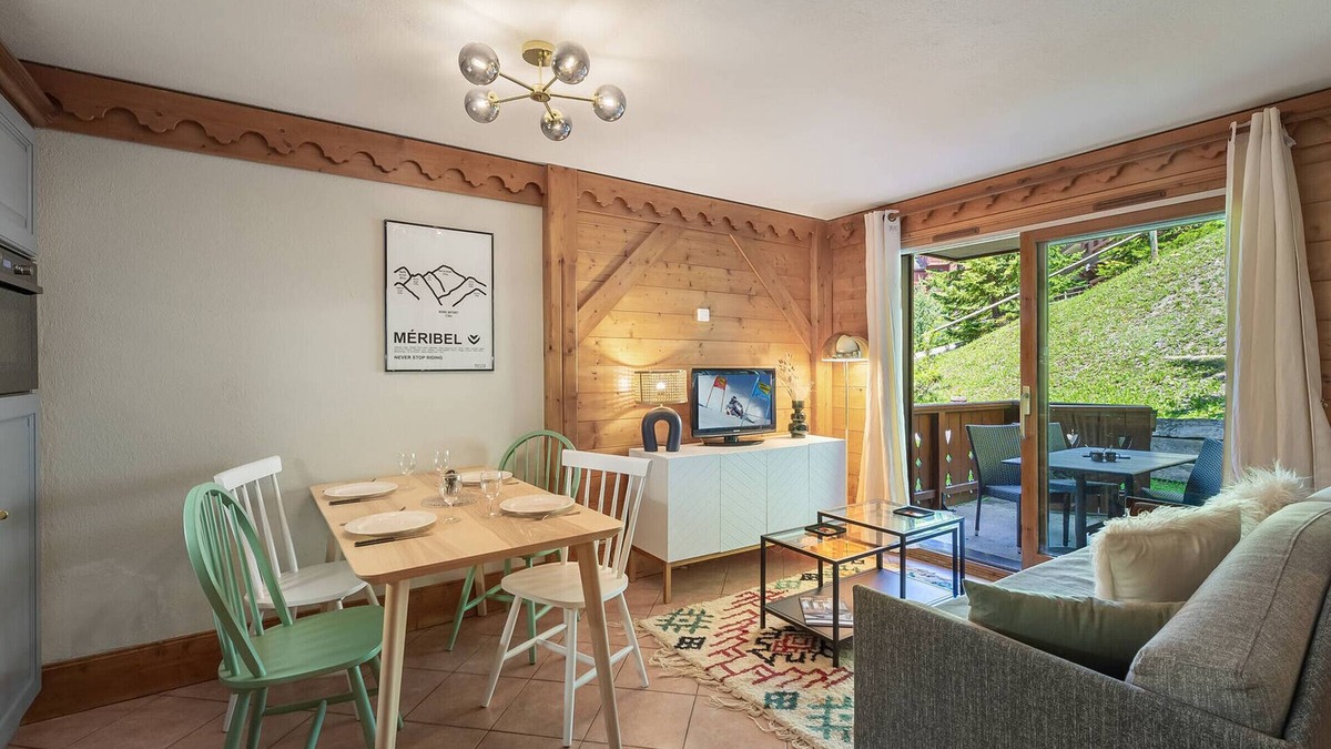 Meribel Village Apartment | Ski-in/Ski-Out Apartment with Pool, Sauna, and Hammam Access
