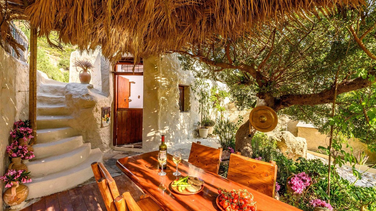 Aspros Potamos Cottage | "Skinos" 300 years old cottage "Natura cottages"