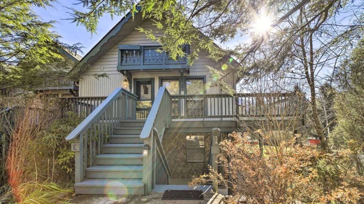 Sky Valley Condo | Sky Valley's Coziest Condo w/Views - Dog Friendly!