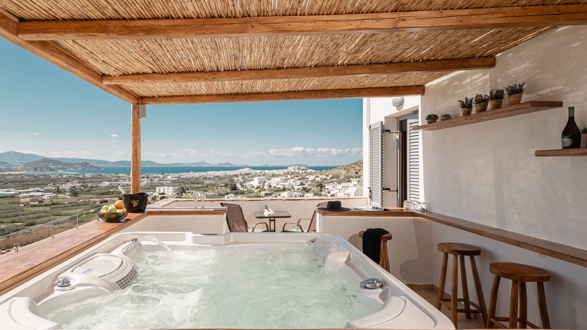 Naxos House | Sky view house - Cycladic designed house