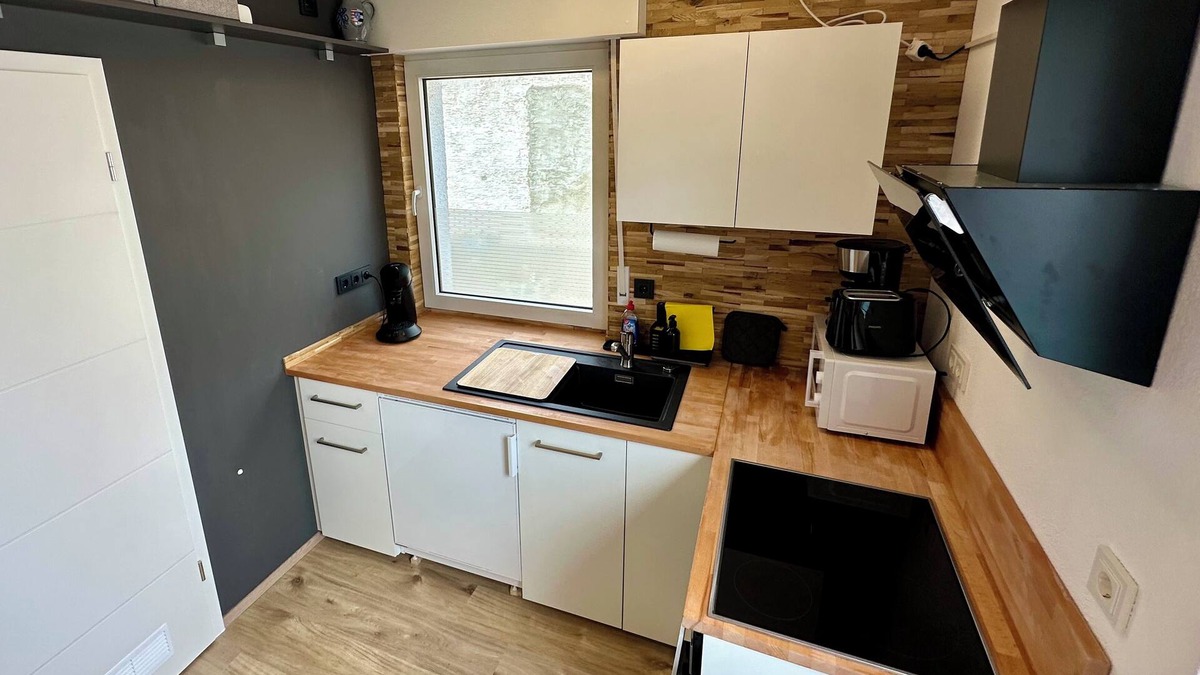 Biebesheim am Rhein Apartment | Small, compact apartment, fully equipped with a workplace