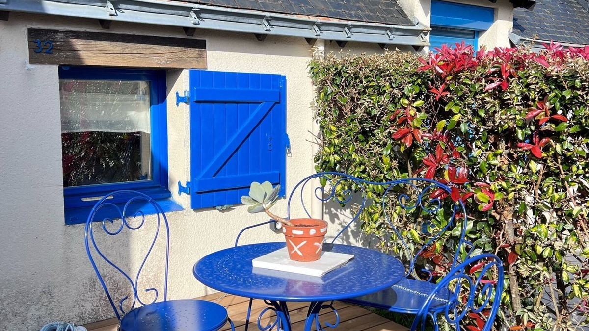 Larmor-Baden House | Small house, direct access to beach and coastal paths