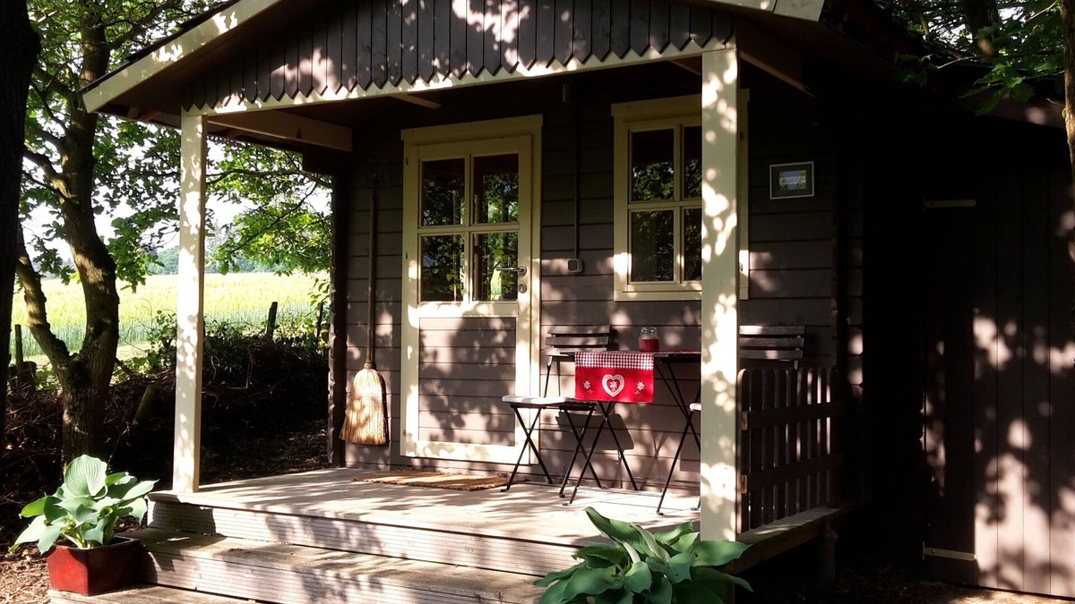 Gewissenruh Cabin | Small wooden hut on the Hilkenberg -Almhütte- for 1-2 persons in the middle of nature
