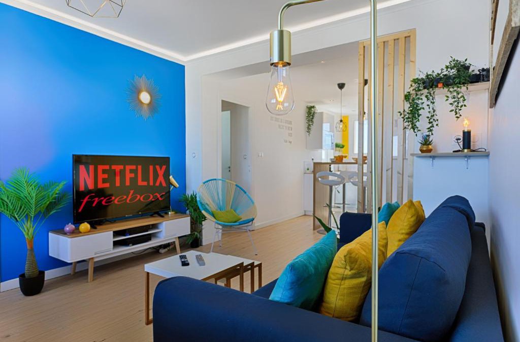 Lemasson Apartment | SMILE HÔME-Nid Panoramique VUE WOW ! SPAdéco - LoungeZEN - Terrasse ensoleillée - arrivée autonome - Netflix - emplacement idéal - Lumineux - rénové à neuf - Wifi Fibre -