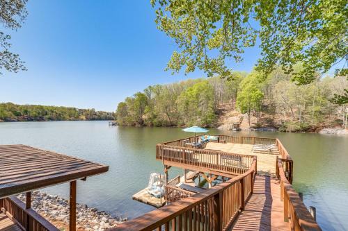 Westlake Corner House | Smith Mountain Lake House with 2-Story Boat Dock!